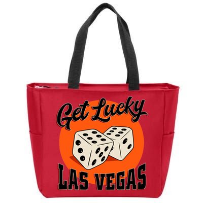 Get Lucky Las Vegas Zip Tote Bag