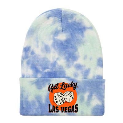 Get Lucky Las Vegas Tie Dye 12in Knit Beanie