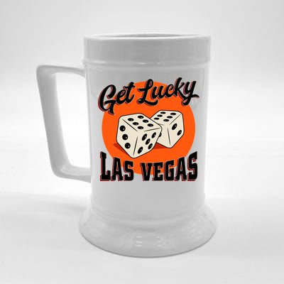 Get Lucky Las Vegas Beer Stein