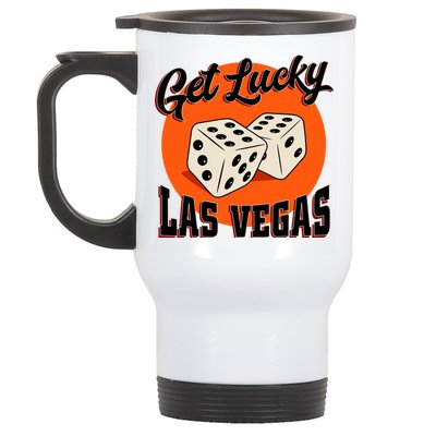 Get Lucky Las Vegas Stainless Steel Travel Mug