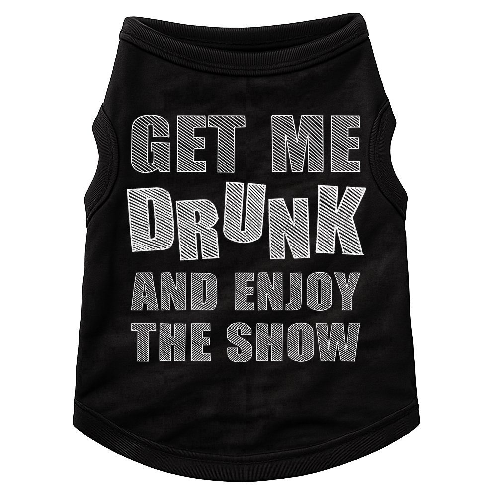 Get Me Drunk And Enjoy The Show Doggie Tank