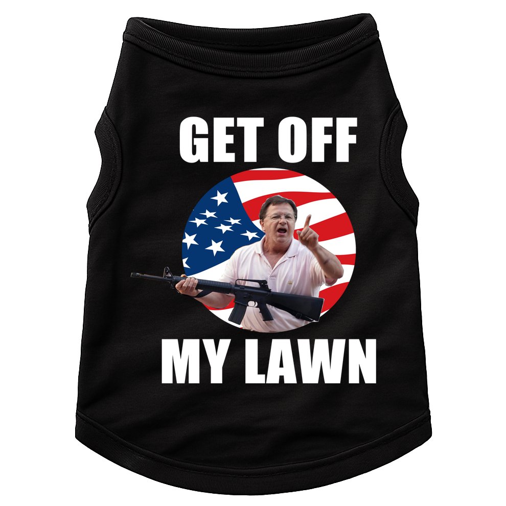 Get Off My Lawn Ken And Karen Doggie Tank