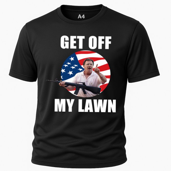 Get Off My Lawn Ken And Karen Cooling Performance Crew T-Shirt