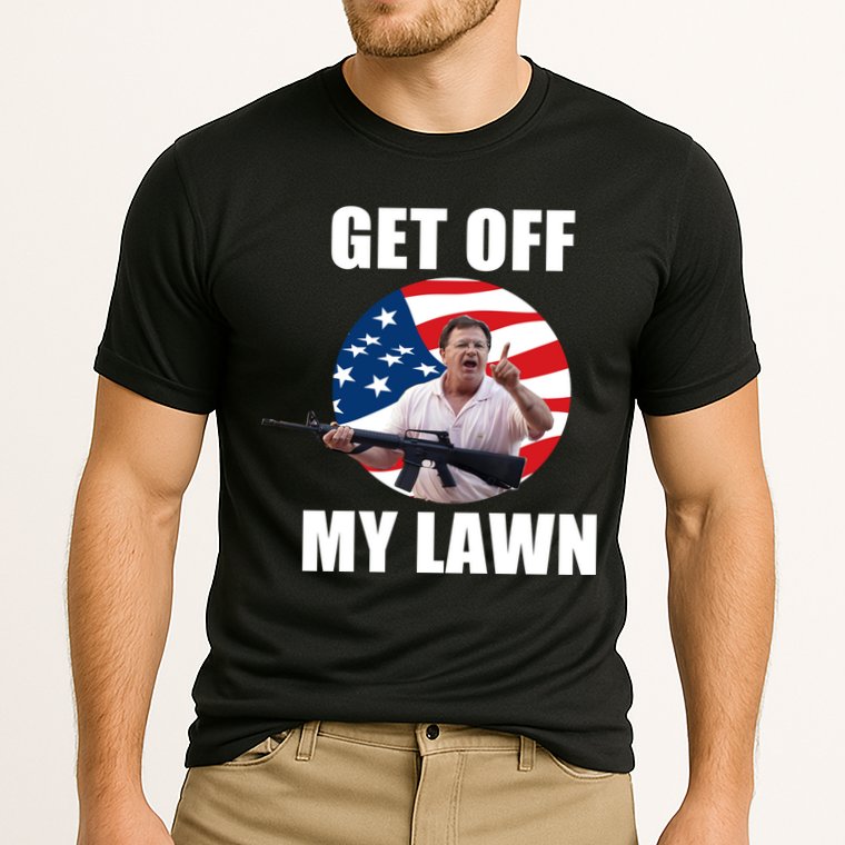 Get Off My Lawn Ken And Karen Cooling Performance Crew T-Shirt