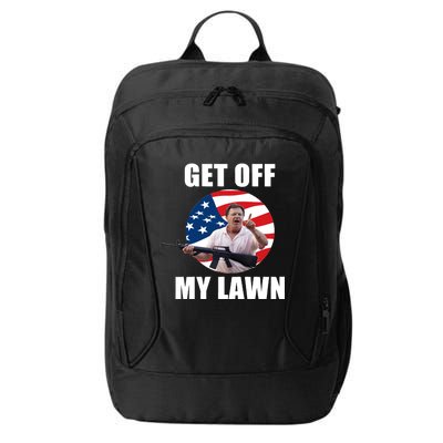 Get Off My Lawn Ken And Karen City Backpack