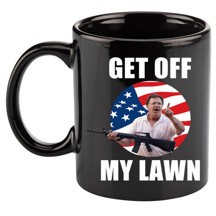 Get Off My Lawn Ken And Karen 11oz C Handle Ceramic Mug