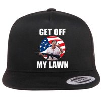 Get Off My Lawn Ken And Karen Flatbill Hat