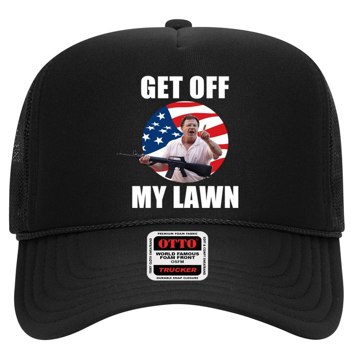 Get Off My Lawn Ken And Karen Trucker Hat