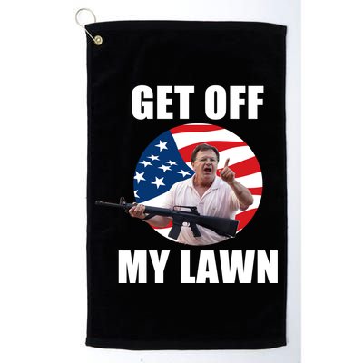Get Off My Lawn Ken And Karen Golf Towel
