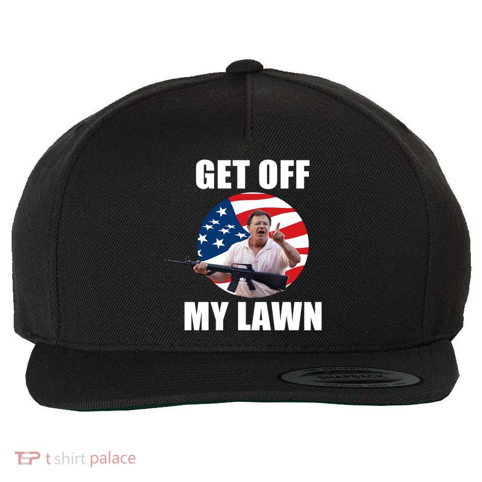 Get Off My Lawn Ken And Karen Wool Snapback Cap