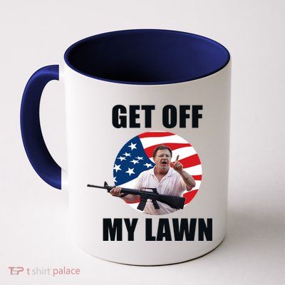 Get Off My Lawn Ken And Karen Coffee Mug
