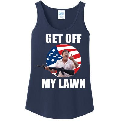 Get Off My Lawn Ken And Karen Ladies Essential Tank