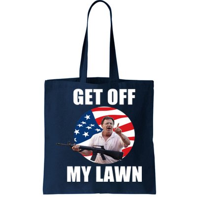 Get Off My Lawn Ken And Karen Tote Bag