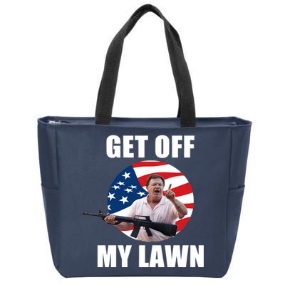 Get Off My Lawn Ken And Karen Zip Tote Bag