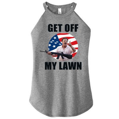 Get Off My Lawn Ken And Karen Women's Perfect Tri Rocker Tank