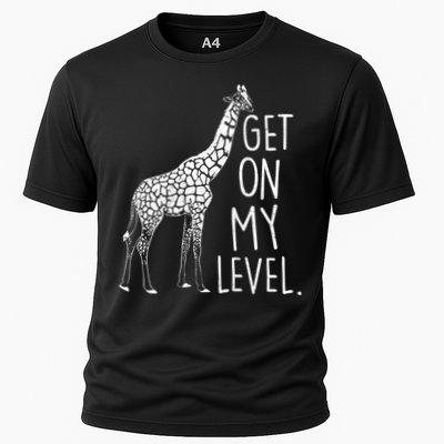 Get On My Level Giraffe Performance Shirt