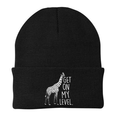 Get On My Level Giraffe Beanie