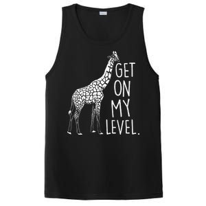 Get On My Level Giraffe PosiCharge Competitor Tank