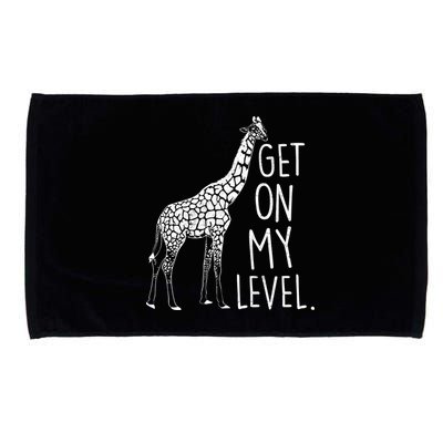 Get On My Level Giraffe Microfiber Hand Towel
