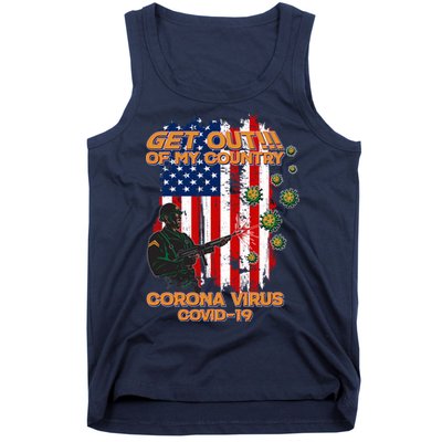Get Out Of My Country Virus Pandemic Tank Top