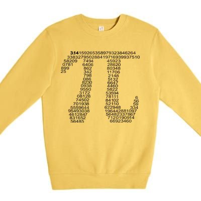 Get Pi Math Geek Premium Crewneck Sweatshirt