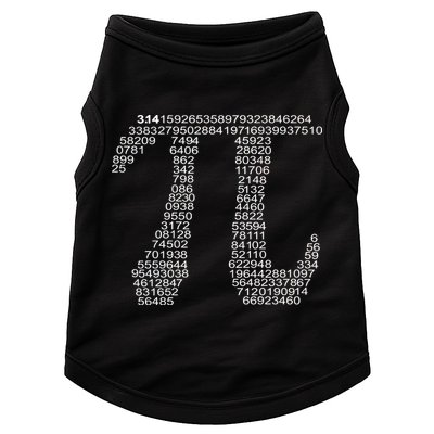 Get Pi Math Geek Doggie Tank