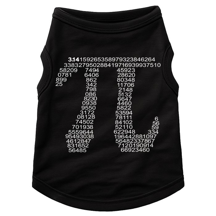 Get Pi Math Geek Doggie Tank