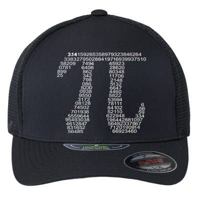 Get Pi Math Geek Flexfit Unipanel Trucker Cap