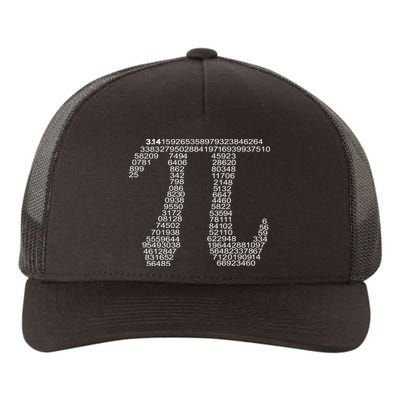 Get Pi Math Geek Yupoong Adult 5-Panel Trucker Hat