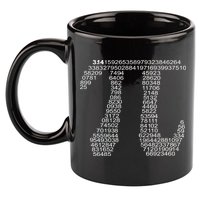 Get Pi Math Geek 11oz C Handle Ceramic Mug