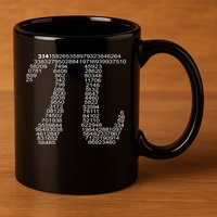 Get Pi Math Geek 11oz C Handle Ceramic Mug