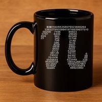 Get Pi Math Geek 11oz C Handle Ceramic Mug