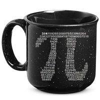 Get Pi Math Geek 15oz Campfire Ceramic Mug