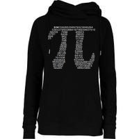 Get Pi Math Geek Womens Funnel Neck Pullover Hood