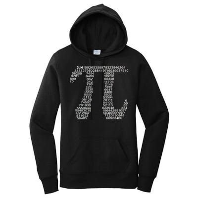Get Pi Math Geek Women's Pullover Hoodie