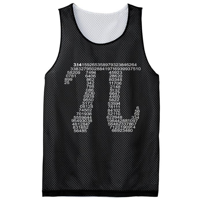 Get Pi Math Geek Mesh Reversible Basketball Jersey Tank