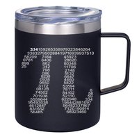 Get Pi Math Geek 12oz Stainless Steel Coffee Mug