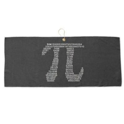 Get Pi Math Geek Large Microfiber Waffle Golf Towel