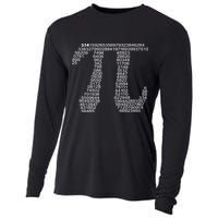 Get Pi Math Geek Cooling Performance Long Sleeve Crew