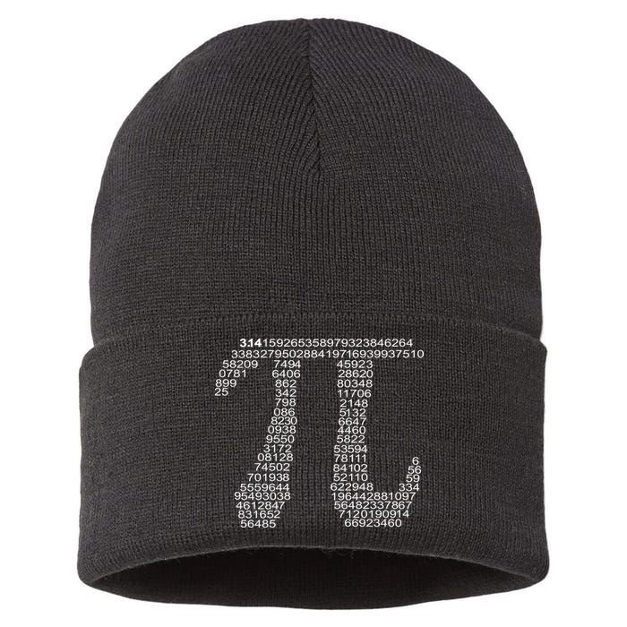 Get Pi Math Geek Sustainable Knit Beanie