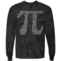 Get Pi Math Geek Tie-Dye Long Sleeve Shirt