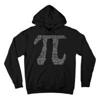 Get Pi Math Geek Tall Hoodie
