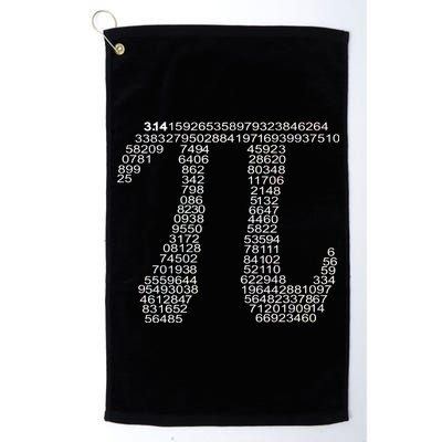 Get Pi Math Geek Platinum Collection Golf Towel