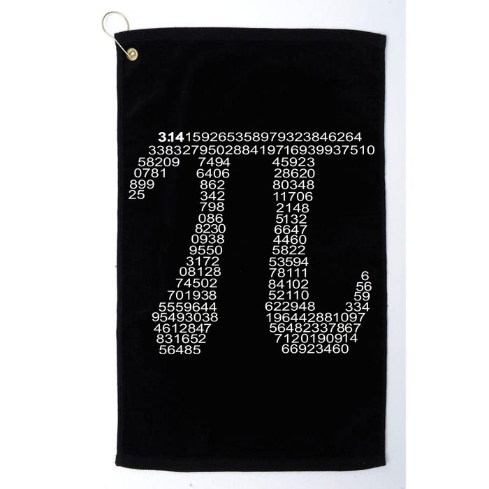 Get Pi Math Geek Golf Towel
