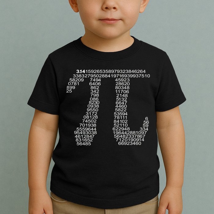 Get Pi Math Geek Toddler T-Shirt