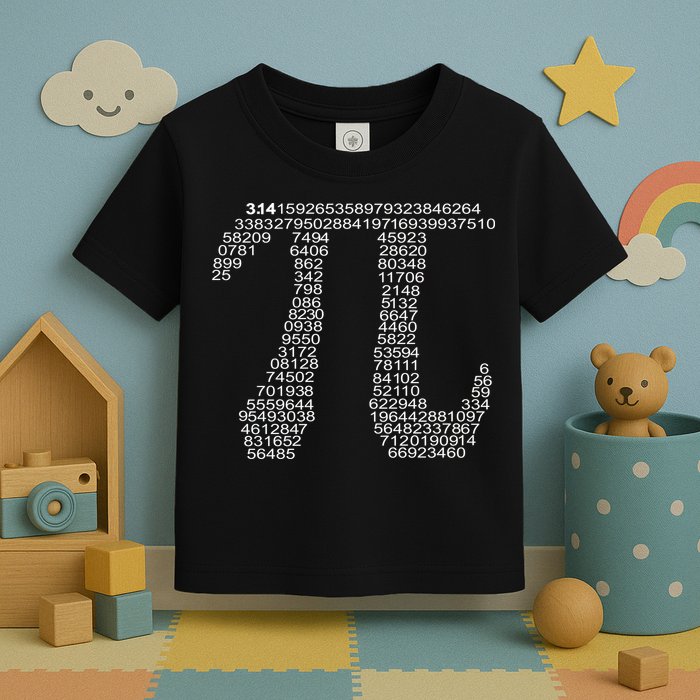 Get Pi Math Geek Toddler T-Shirt