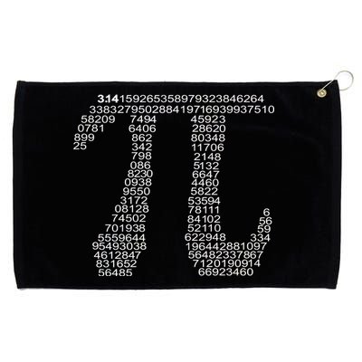 Get Pi Math Geek Grommeted Golf Towel