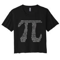 Get Pi Math Geek Crop Top