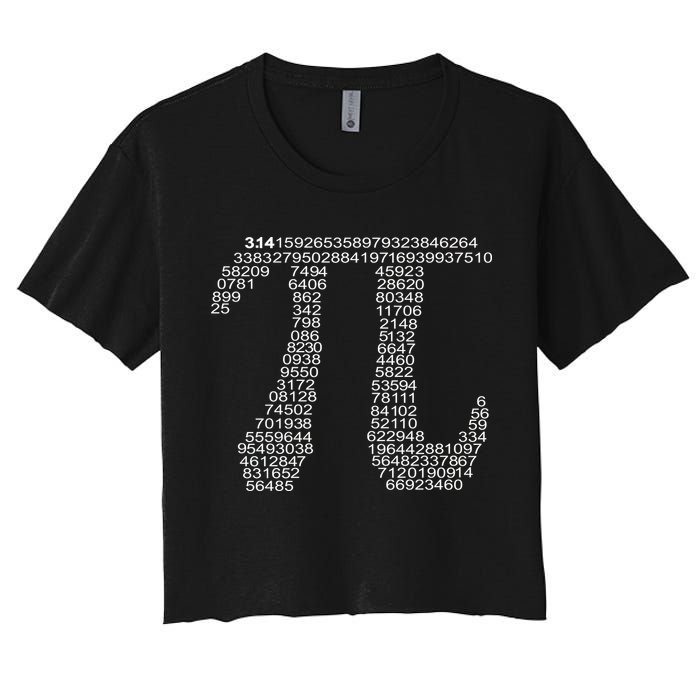 Get Pi Math Geek Crop Top