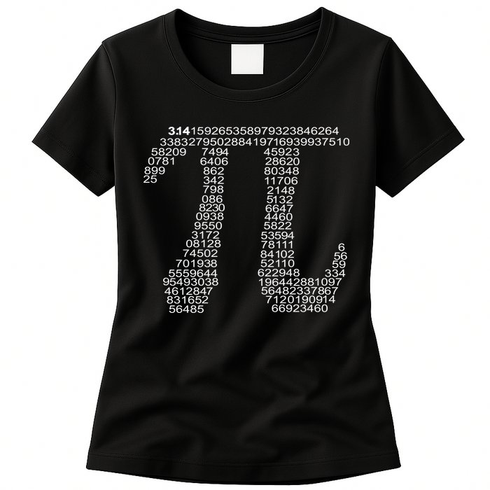 Get Pi Math Geek Womens T-Shirt